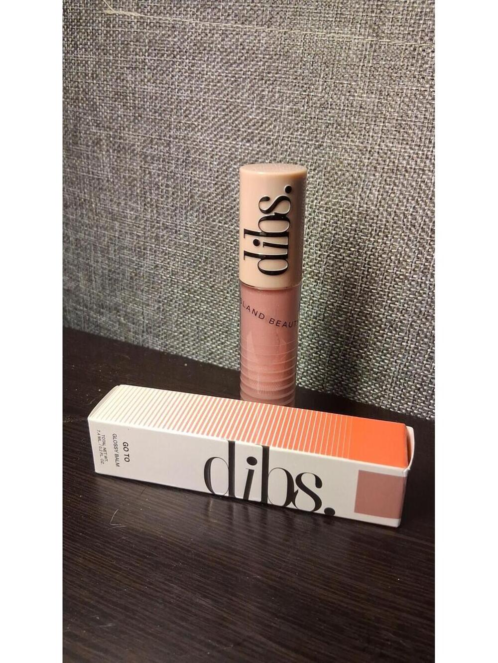 Dibs Go To Glossy Balm Rock Candy Vegan Lip Balm Gloss